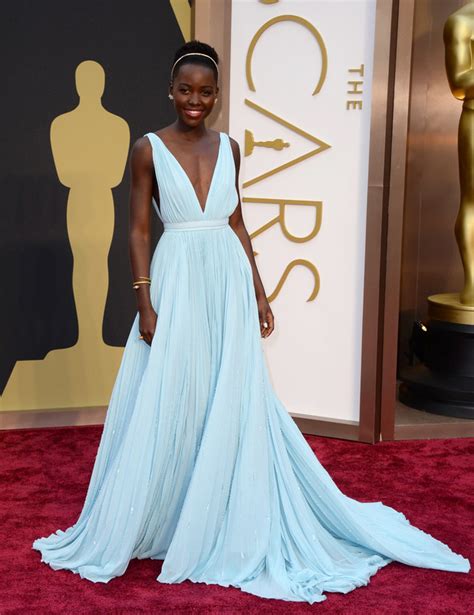 lupita nyongo blue dress